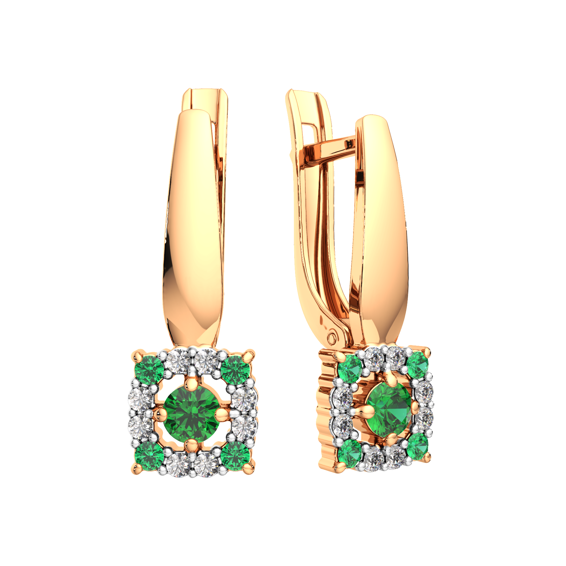 Серьги 3D20123.14K.R.ZZ