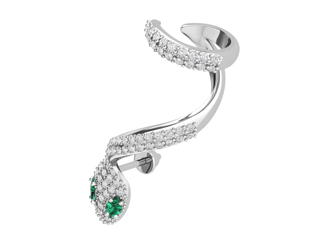 Серьга 6001608-00455