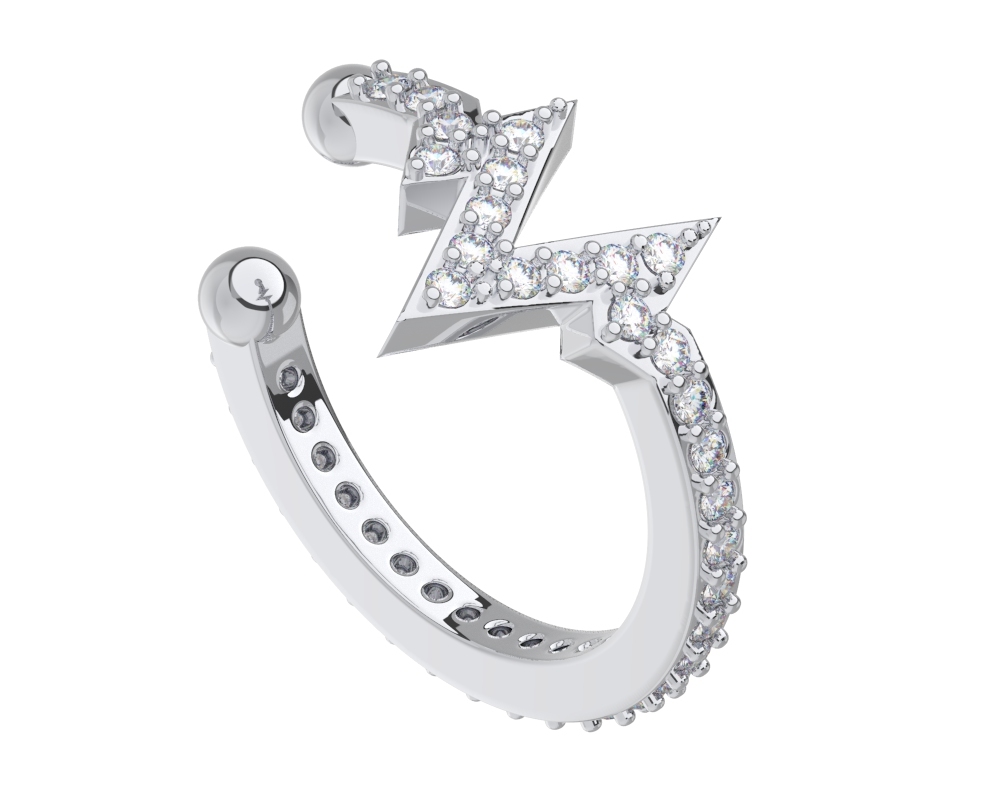 Серьга 0201652-00775