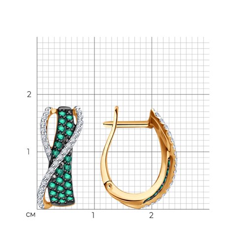 Серьги 3020602