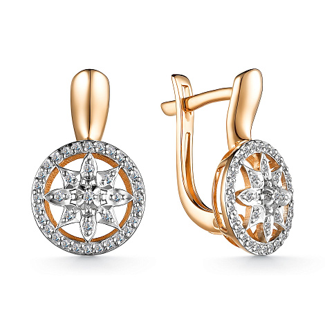 Серьги 25089-100 Серьги 25089-100