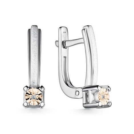 Серьги 02-3011/000Б-00