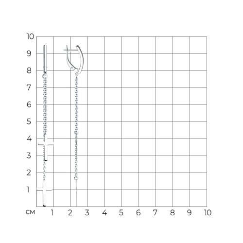 Серьги 94024287