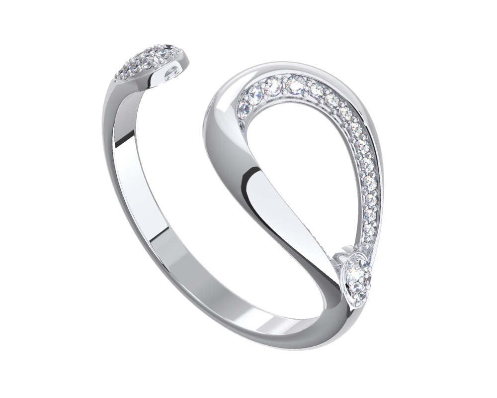 Серьга 0201665-00775