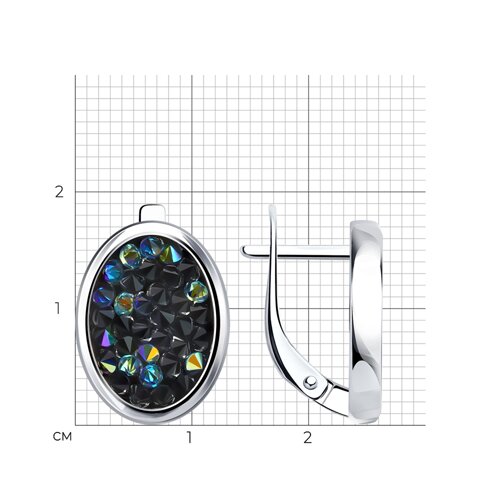 Серьги 94-120-00105-2