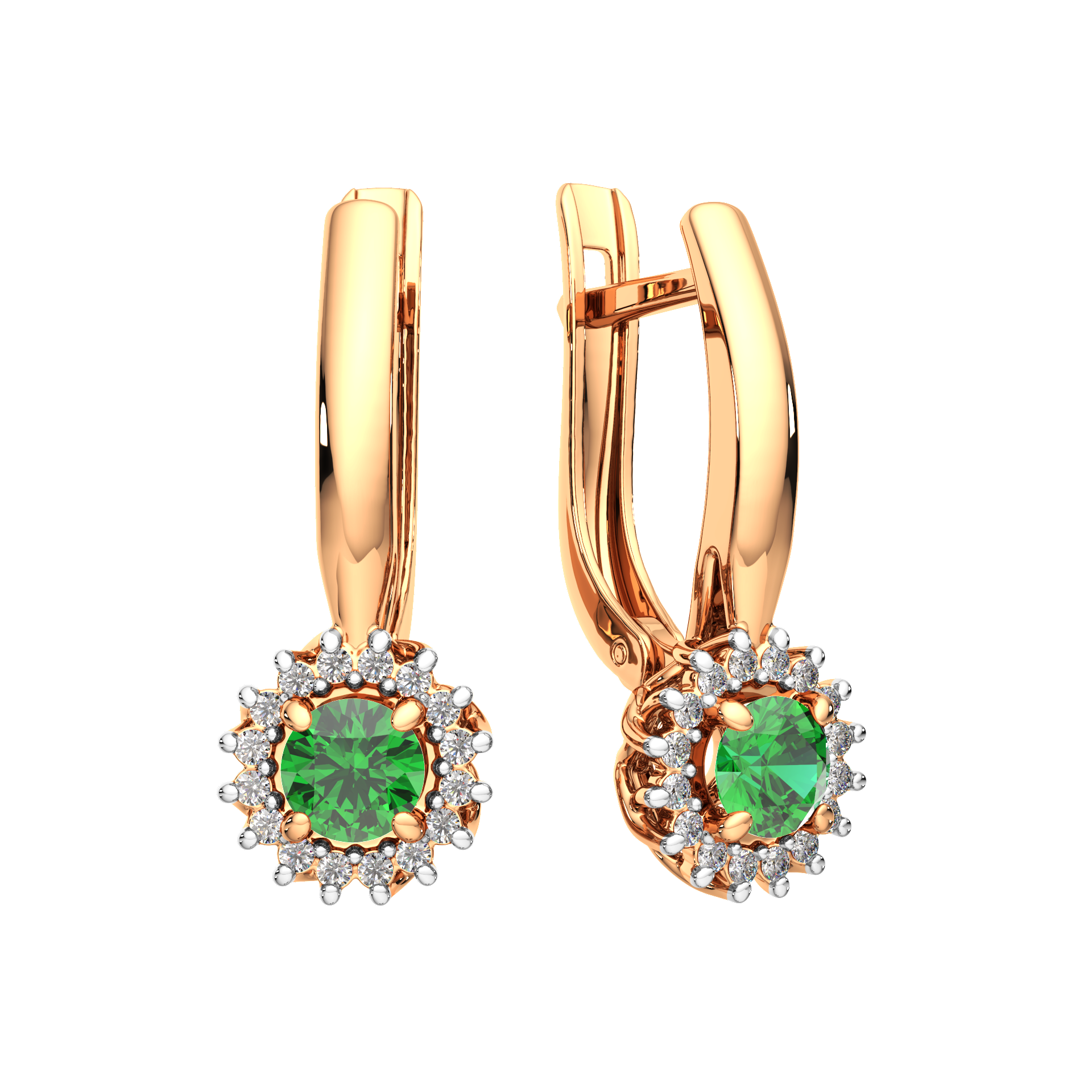 Серьги 3D20143.14K.R.ZZ