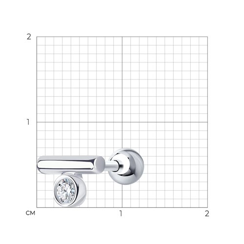 Серьга 94170198