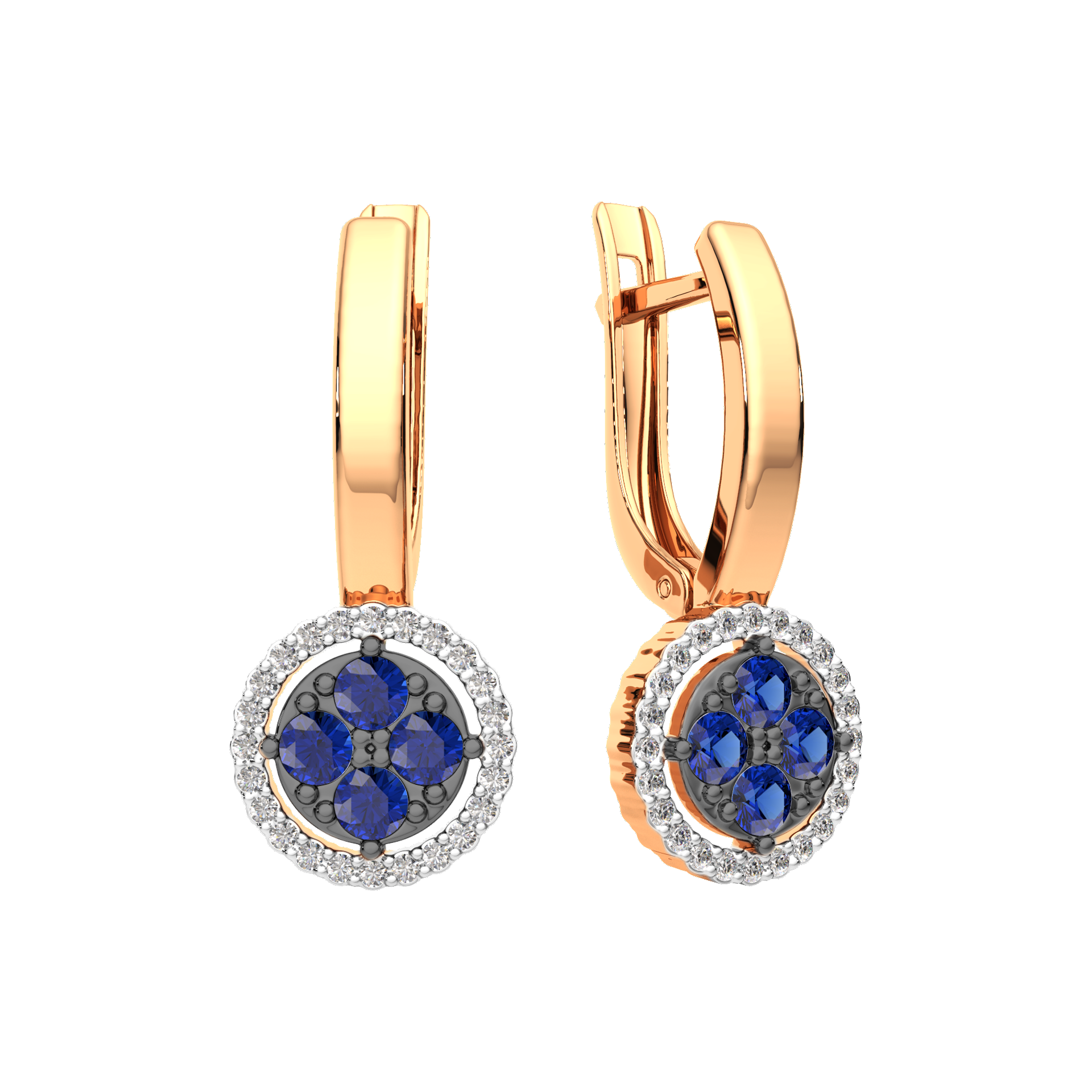 Серьги 3D10224.14K.R.ZZ