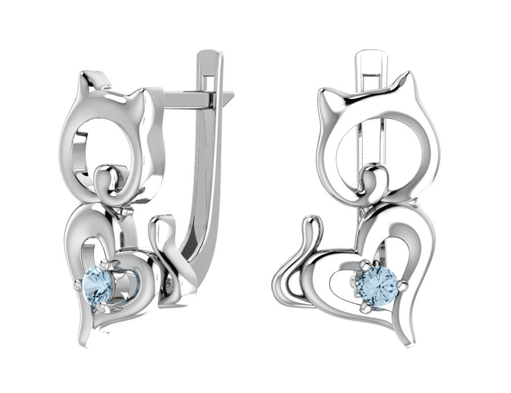 Серьги 0201553-00585