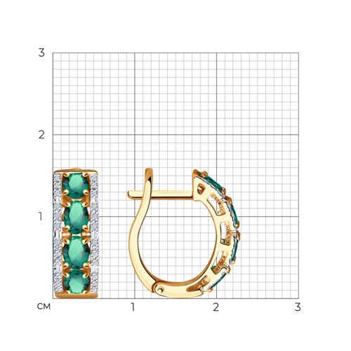 Серьги 3020431