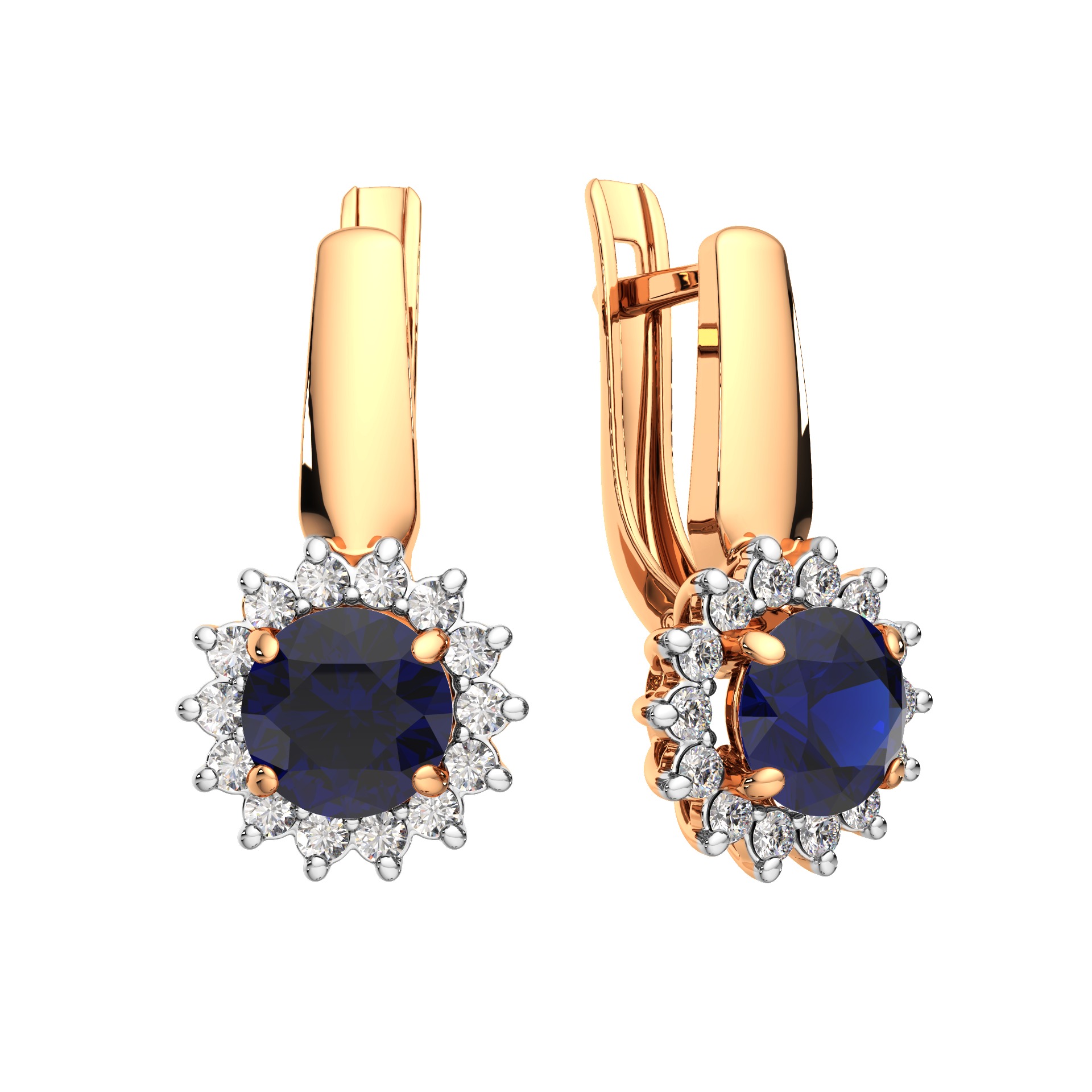 Серьги 3D10129.14K.R.ZZ