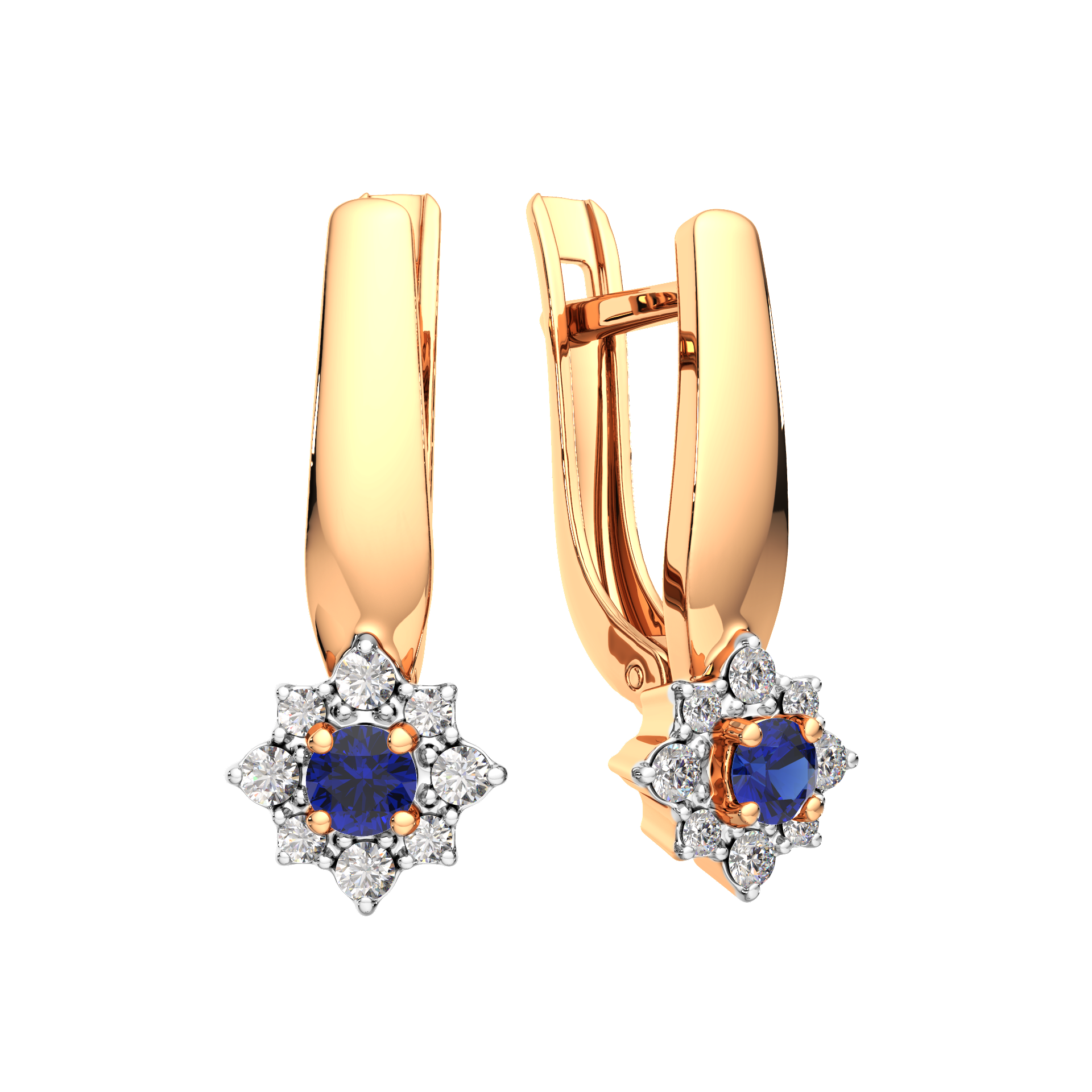 Серьги 3D10142.14K.R.ZZ