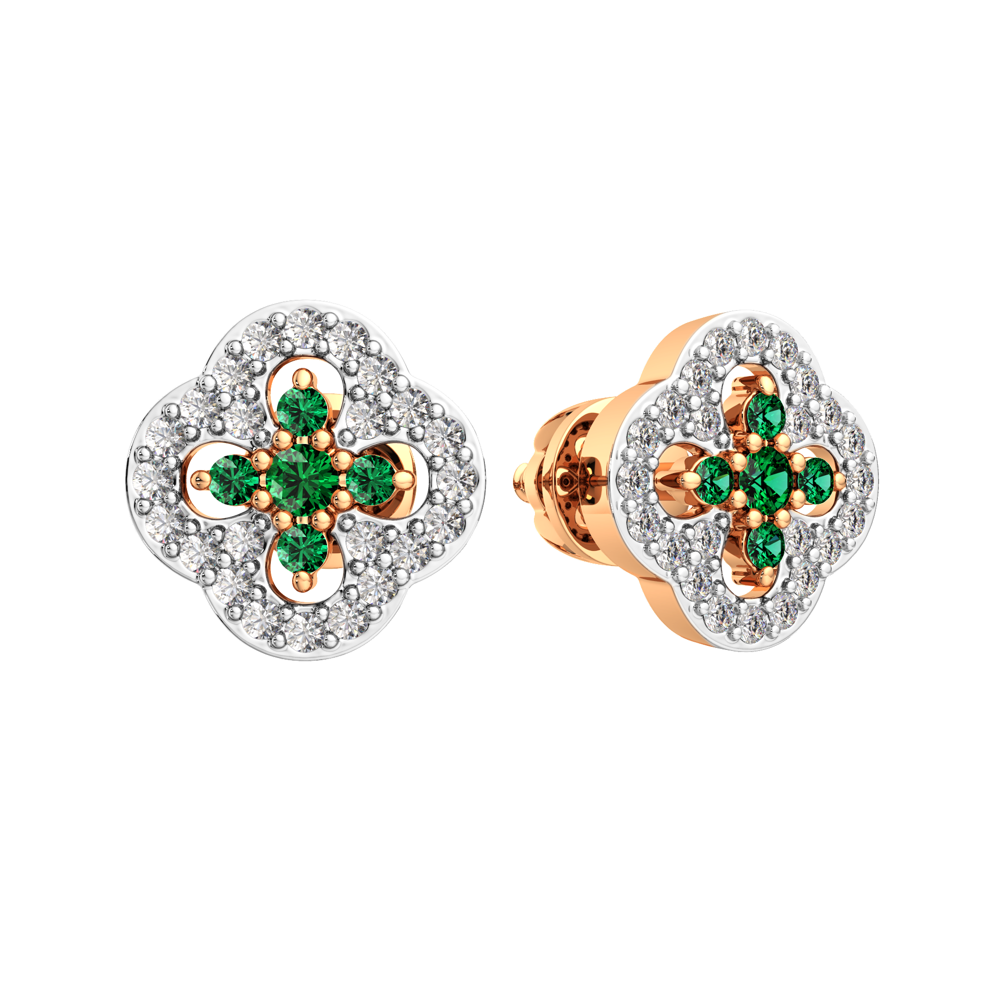 Серьги 3D20111.14K.R.ZZ