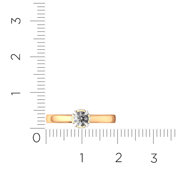 Кольцо 2D00405.14K.R.ZZ