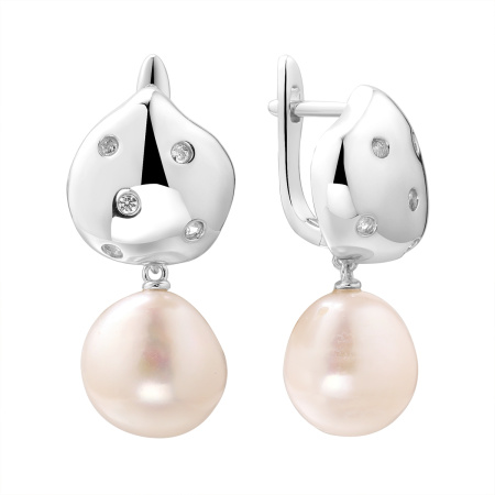 Серьги PI-E420-12-X-W-PN-X-W