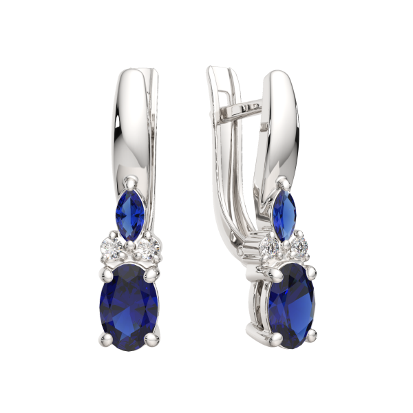 Серьги 3D10212.14K.W.ZZ Серьги 3D10212.14K.W.ZZ