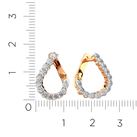 Серьги 3101678.14K.R.ZZ