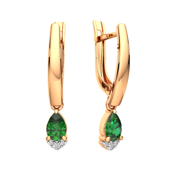 Серьги 3D20148.14K.R.ZZ