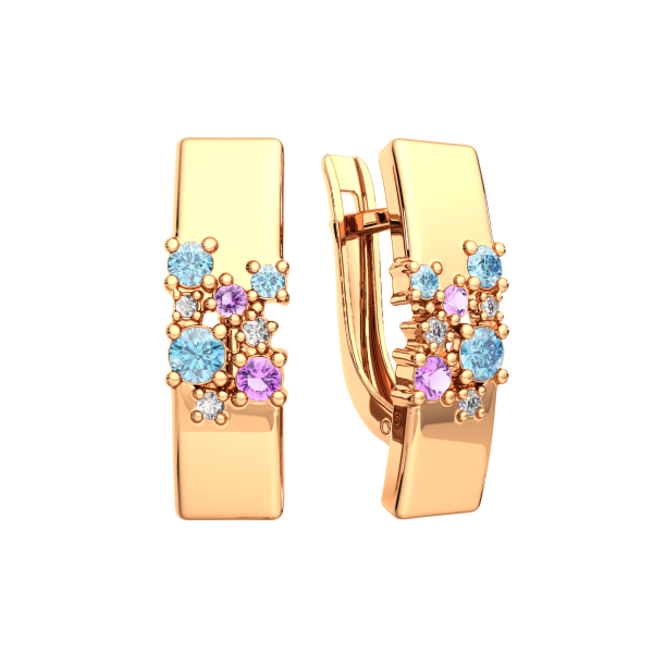 Серьги 3SM012.14K.R.ZZ Серьги 3SM012.14K.R.ZZ