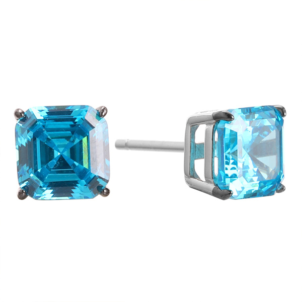 Серьги CZ-E05723-X-WB-MAq-X-X Серьги CZ-E05723-X-WB-MAq-X-X