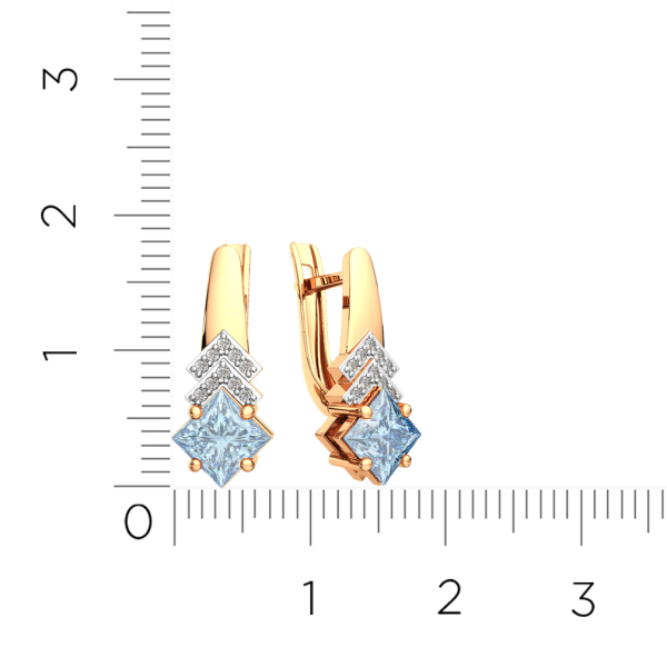 Серьги 3S40195.14K.R.ZZ Серьги 3S40195.14K.R.ZZ