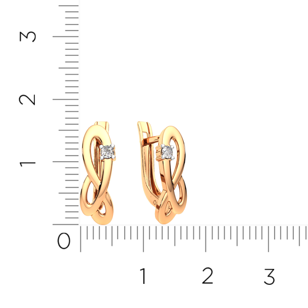Серьги 3101834.14K.R.ZZ