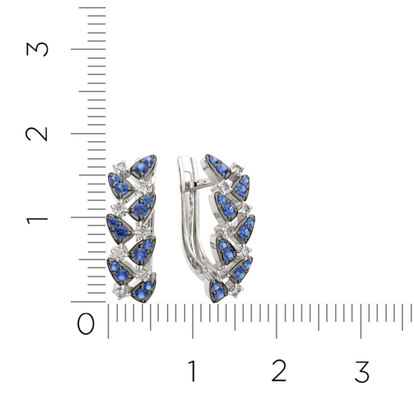 Серьги 3D10174.14K.W.ZZ