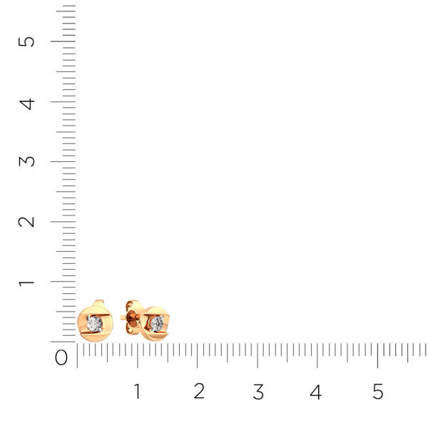 Серьги 3101392.14K.R.ZZ