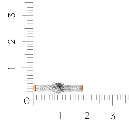 Кольцо 2D00403.14K.R.ZZ