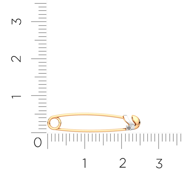 Брошь 940018.14K.R Брошь 940018.14K.R