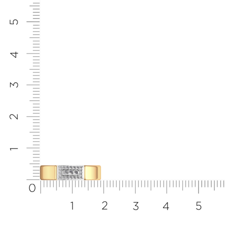 Кольцо 2D00436.14K.R.ZZ