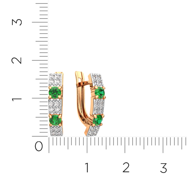 Серьги 3D20141.14K.R.ZZ