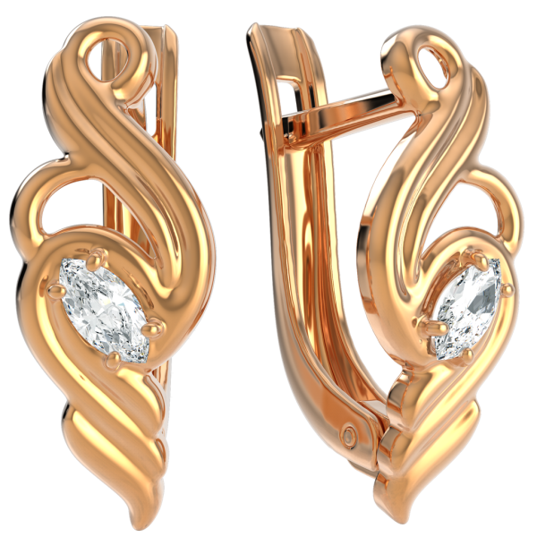 Серьги 310682.14K.R Серьги 310682.14K.R