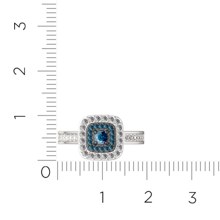 Кольцо 2D00413.14K.W.ZZ