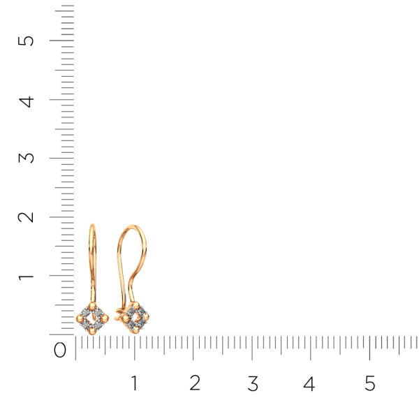 Серьги 3101303.14K.R