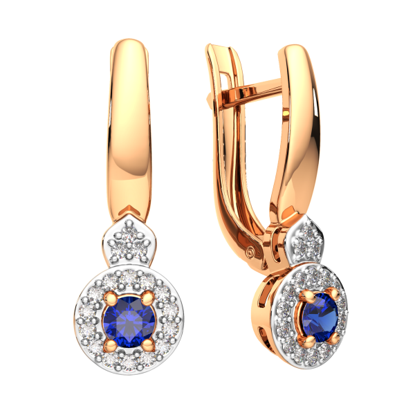 Серьги 3D10175.14K.R.ZZ Серьги 3D10175.14K.R.ZZ