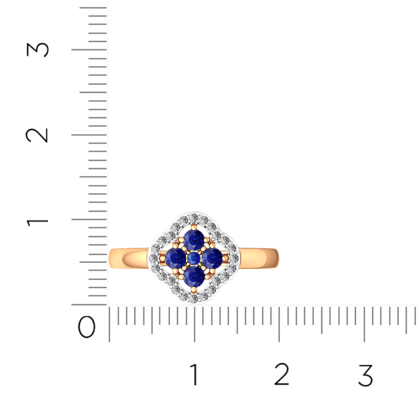 Кольцо 2D10238.14K.R.ZZ