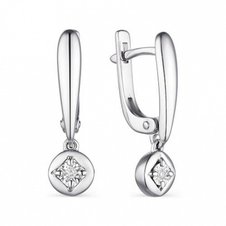 Серьги 02-1854/000Б-00