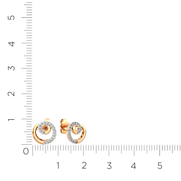 Серьги 3101155.14K.R.ZZ