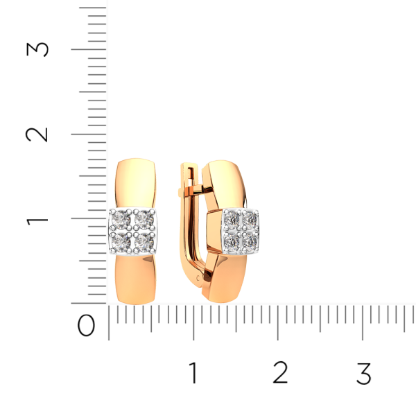Серьги 3101886.14K.R.ZZ