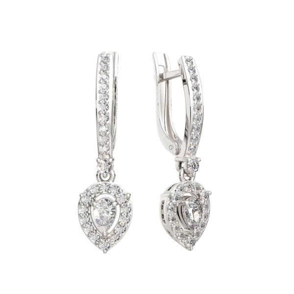 Серьги 3D00557.14K.W Серьги 3D00557.14K.W