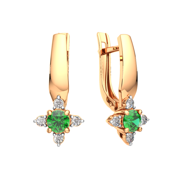 Серьги 3D20163.14K.R.ZZ