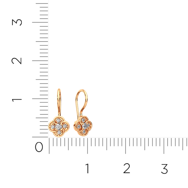 Серьги 310864.14K.R Серьги 310864.14K.R