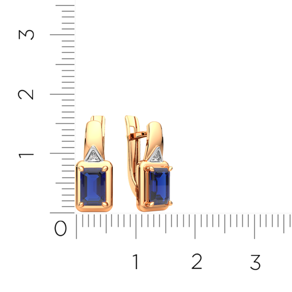 Серьги 3D10234.14K.R.ZZ Серьги 3D10234.14K.R.ZZ