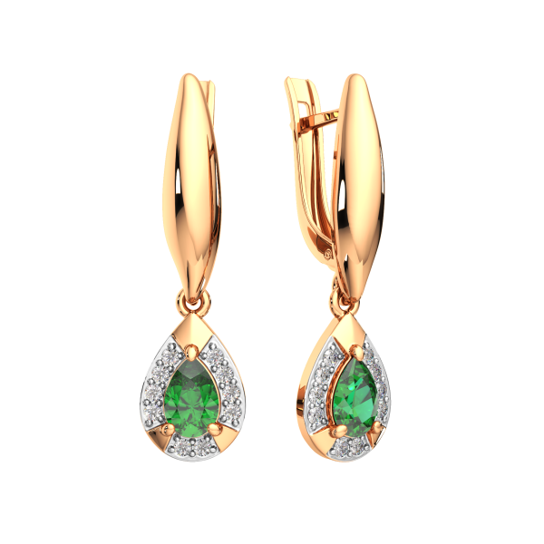 Серьги 3D20136.14K.R.ZZ Серьги 3D20136.14K.R.ZZ