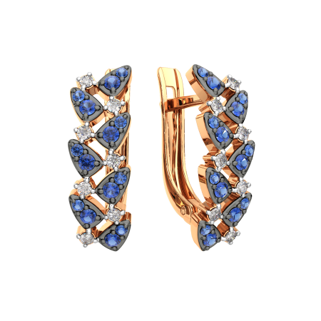 Серьги 3D10174.14K.R.ZZ