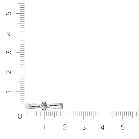 Кольцо 2D00283.14K.W.ZZ