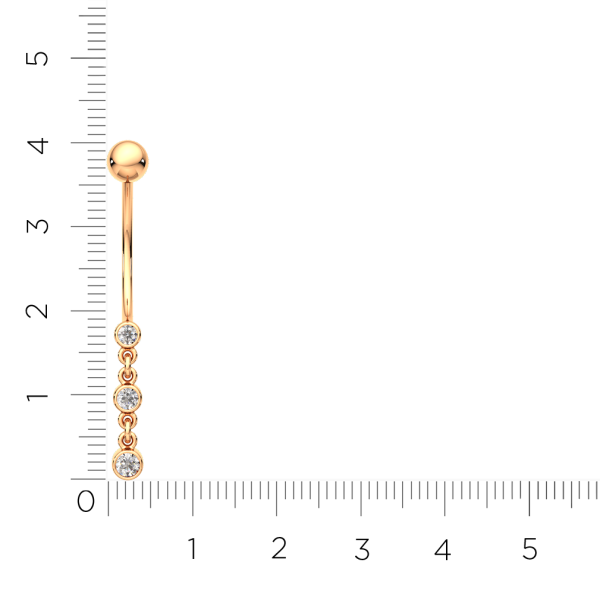 Пирсинг 710017.14K.R Пирсинг 710017.14K.R