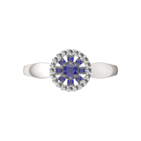 Кольцо 2D10255.14K.W.ZZ