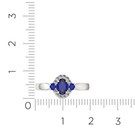 Кольцо 2D10185.14K.W.ZZ